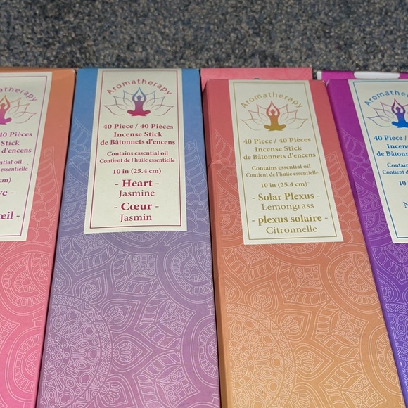 Energy Cleansing 4 Piece Smudge Kit with 5 Packs of Chakra Incense - Picture 7 of 14
